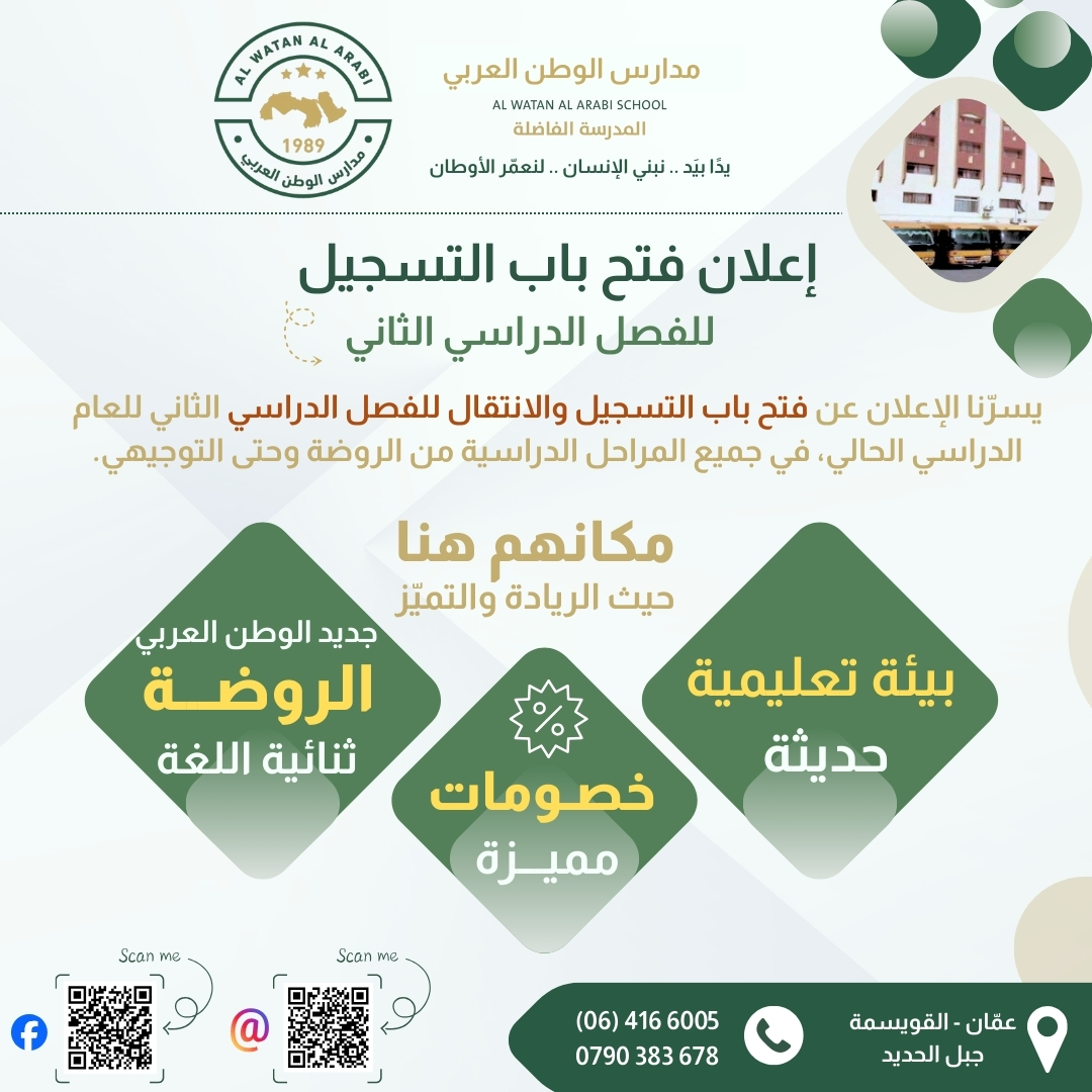 رياض ومدارس الوطن العربي