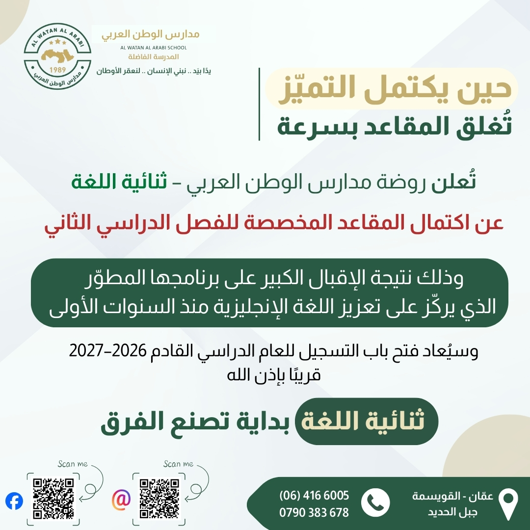 رياض ومدارس الوطن العربي