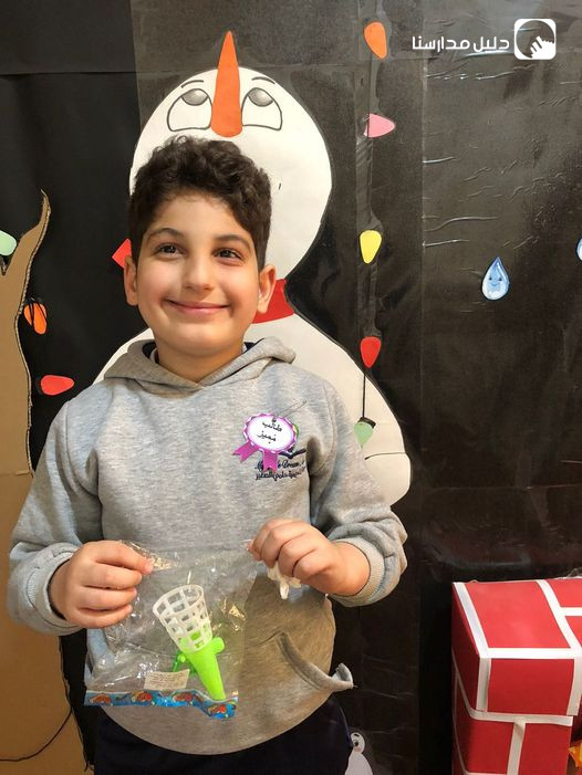 نجم الأسبوع الطالب أحمد الجراح  الصف الثاني -ب-