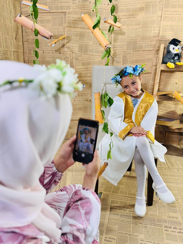 مقتطفات من اللحظات الجميلة خلال تخرجهم من الروضة🎓